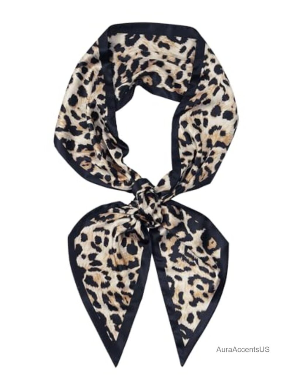 100% Polyester Skinny Scarf Head Neck Wrap Purse Bag Accessory